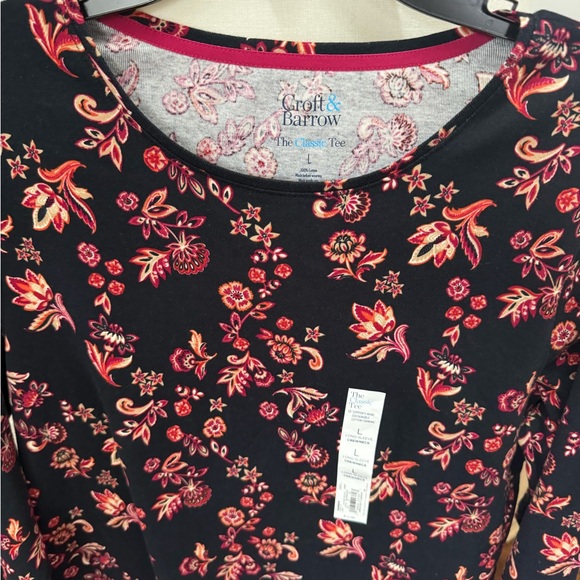Croft & Barrow classic tee NWT size large - Picture 3 of 4